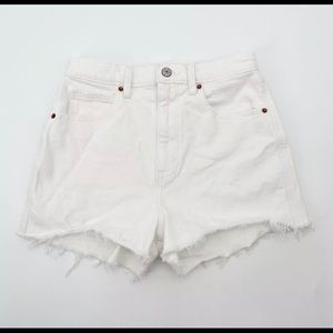 Abercrombie & Fitch high rise mom shorts -sz 26,2